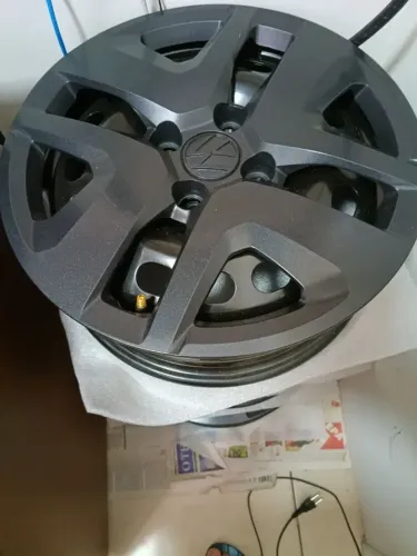 Rodas Originais VW Tera Aro 15 Com Calotas - Retiradas Zero Km