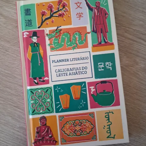 Planner Literário - Caligrafias do Leste Asiático - TAG