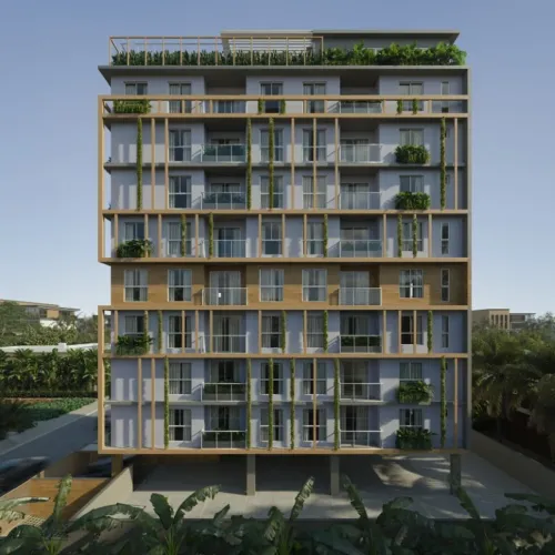 Apartamento medindo 55,66m² com 02 quartos em Intermares