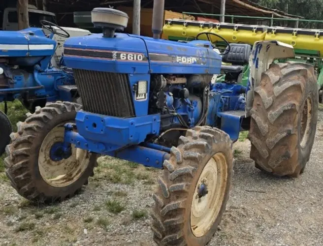 Trator 6610 Ford, Ano 1988