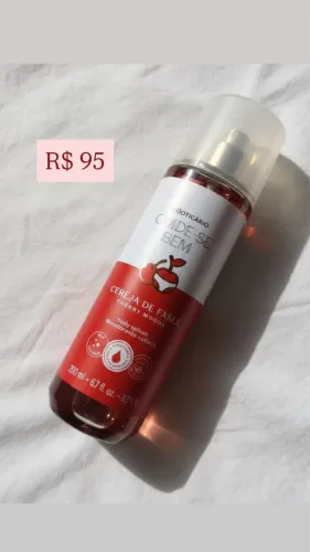 Body splash cereja de fases