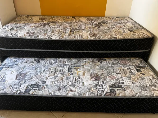 Cama Box com bicama