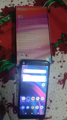 Smartphone B3 Blu seminovo na caixa 
