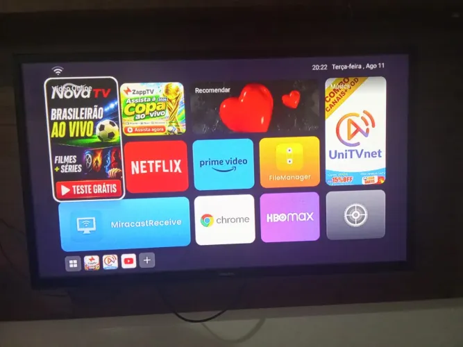 TV 50 polegadas Samsung Divido no cartão de crédito!