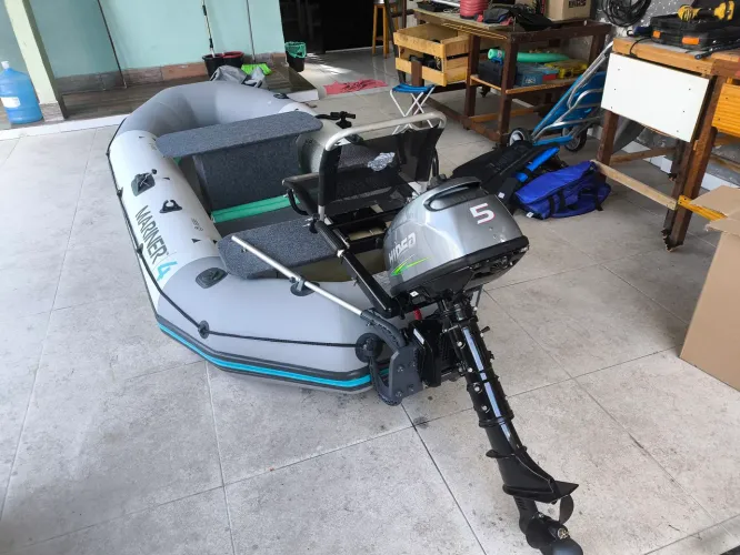 bote inflável intex marine 4 