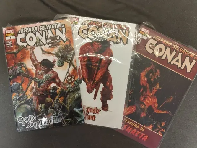 A Espada Selvagem de Conan da Marvel/Panini Comics