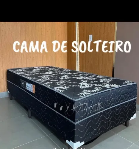 Cama Macia De Solteiro Conjugada J8 Selada Nova , PROMOÇÃO IMPERDÍVEL 