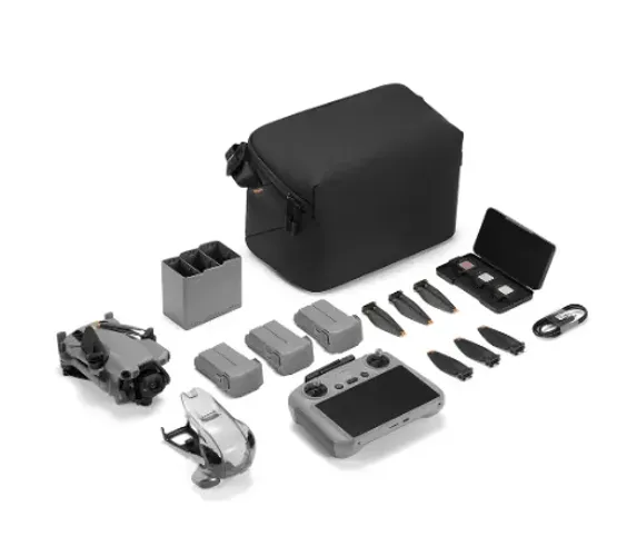 Drone DJI Mini 4 Pro Fly More Combo Plus com acessórios