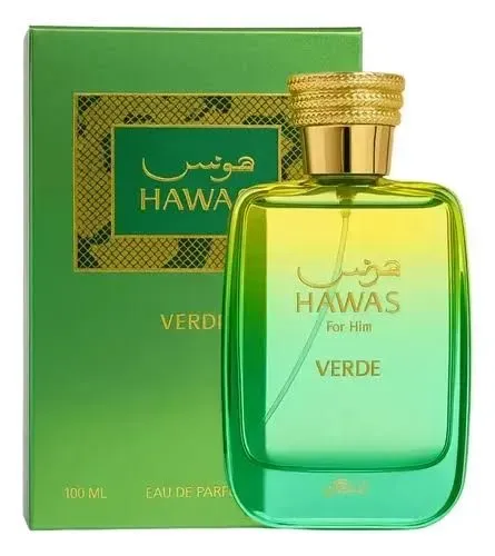 Perfume árabe Hawas Verde
