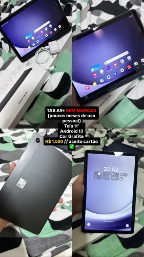 TAB A9+ SEM MARCAS