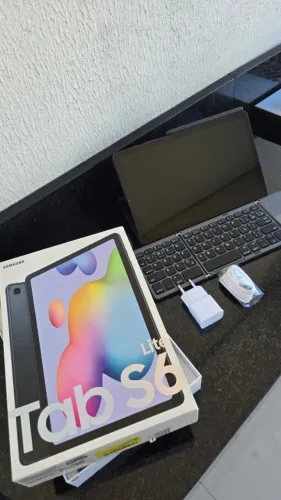 Tablet Samsung S6 Lite Completo + Teclado