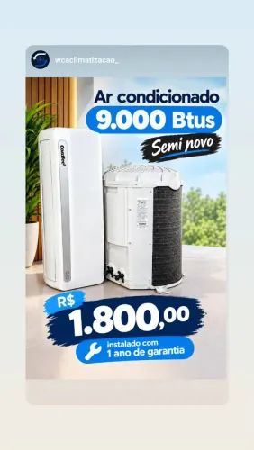 Ar condicionado comfee 9 mil btus