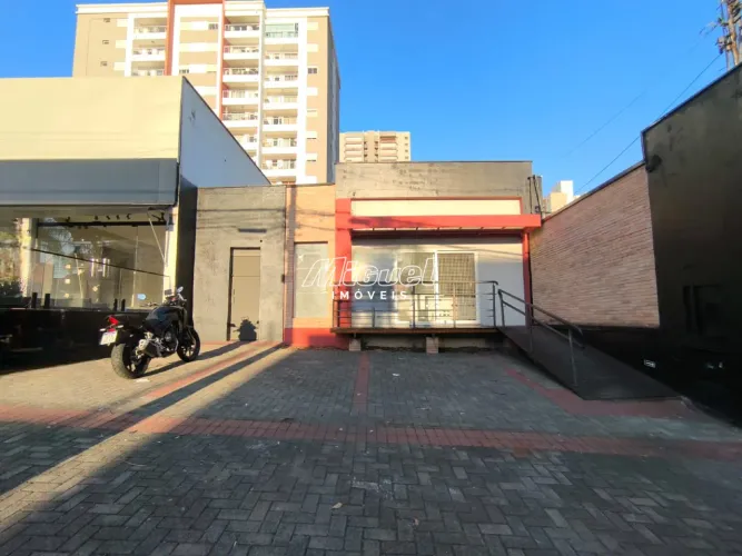 Salão Comercial, para aluguel, Cidade Alta - - Piracicaba/SP