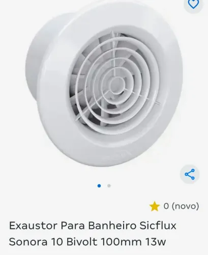 Exaustor sonoro 10x10,Sicflux Silencioso Super qualidade e preço