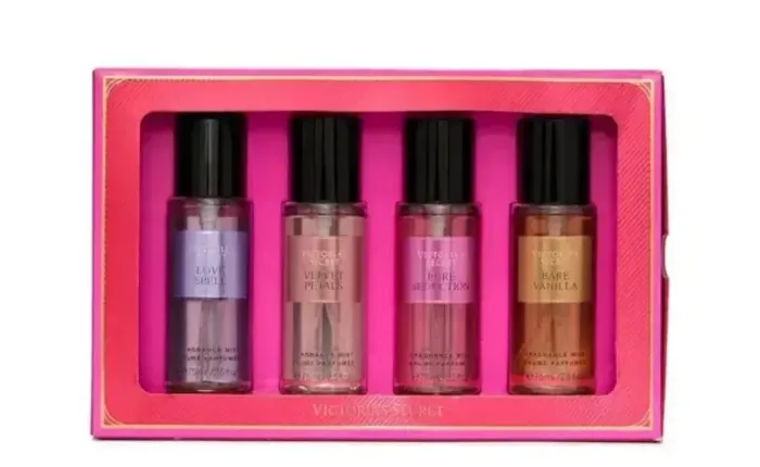 KIT VICTORIA?S SECRET 4 MINI BODY SPLASH