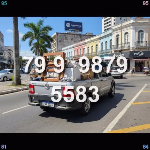 Frete com pontualidade em Grageru e Siqueira Campos!