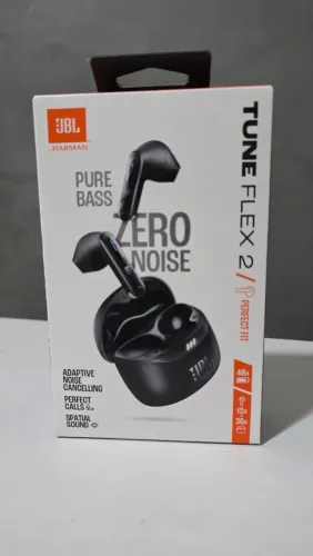 Fone De Ouvido Bluetooth Jbl Tune Flex 2 Preto (Novo - Caixa fechada)