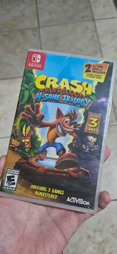 Crash Bandicoot Trilogy - Nintendo Switch (Lacrado)
