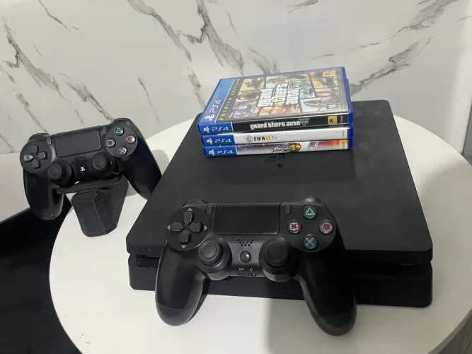 Ps4 Slim Com Jogos