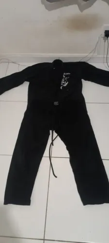 Kimono preto jiu-jitsu tamanho A2