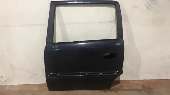 Porta T/e Gm Zafira 2008 Esquerdo Preto