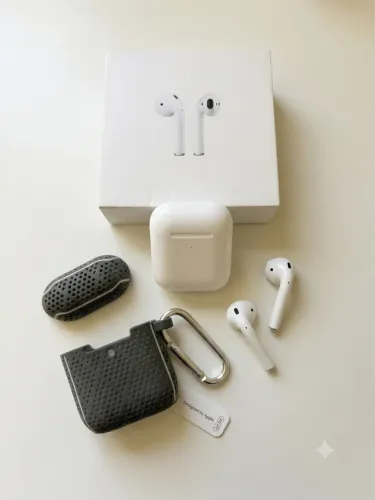 AirPods 2 Apple Original na Caixa + Capa Protetora