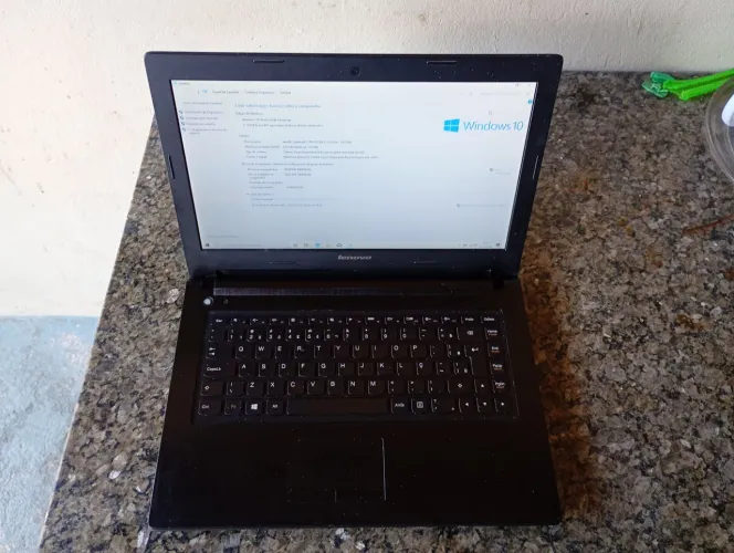 Notebook Lenovo completo e funcionando 