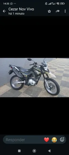 Vendo moto Crosser