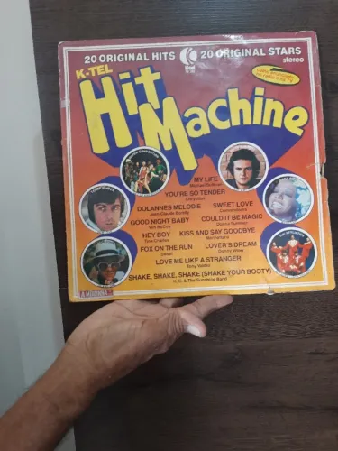 LP Hit Machine 1976 - K-tel - 20 Original Hits - vinil