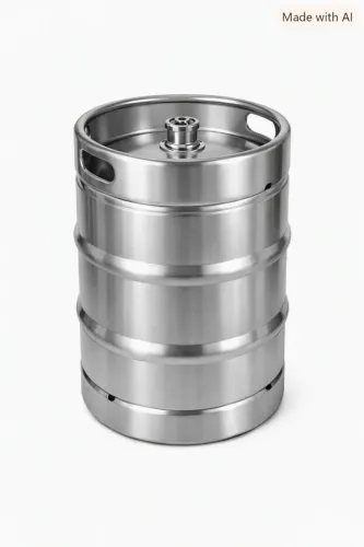 Barril de chopp 50L em inox