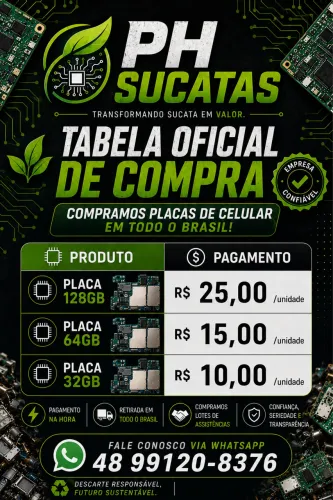 Placa de celular 