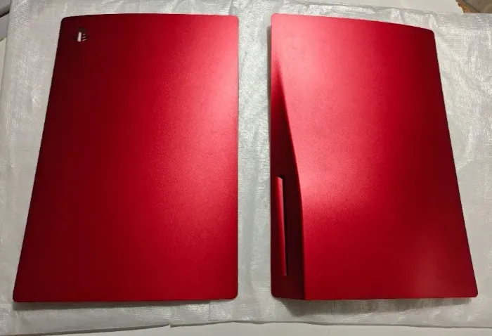 Abas PS5 fat original vermelho Volcanic Red, parcelo no cartão