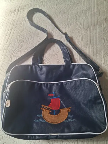Bolsa Infantil Azul Baixou!