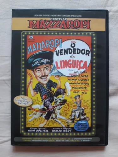 DVD O Vendedor de Linguiça - Festival Mazzaropi