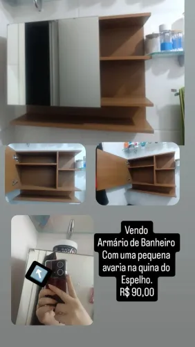 Armário de banheiro 