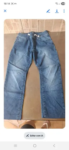 Calça jeans infantil Gap tamanho G.
