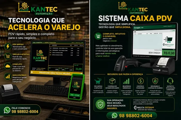 Pdv frente de caixa 