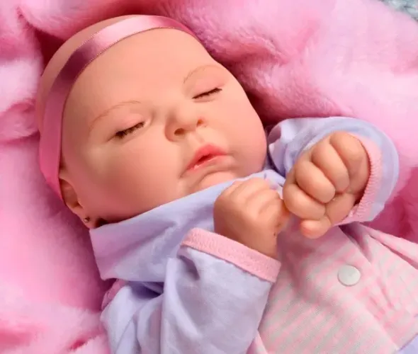 BEBÊ REBORN KIT PEACHES MENINA
