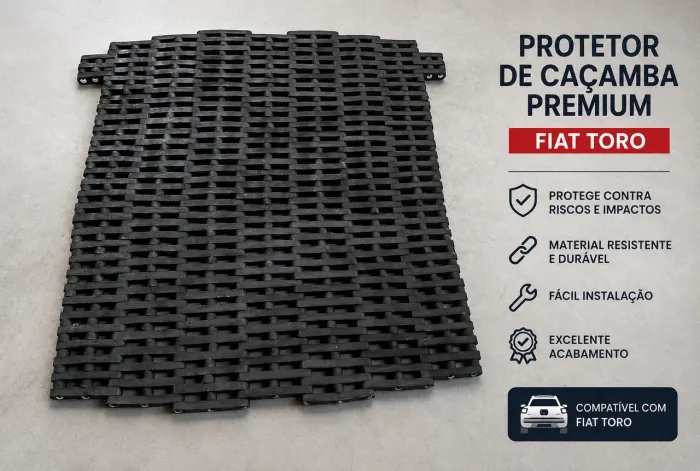 Protetor de Caçamba Premium Fiat Toro - Usado