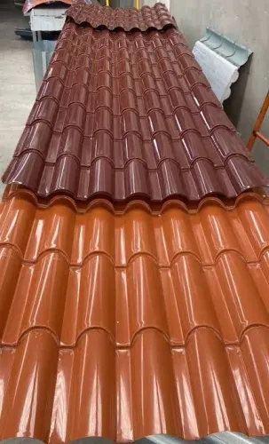 Telha Metálica Colonial Pintada