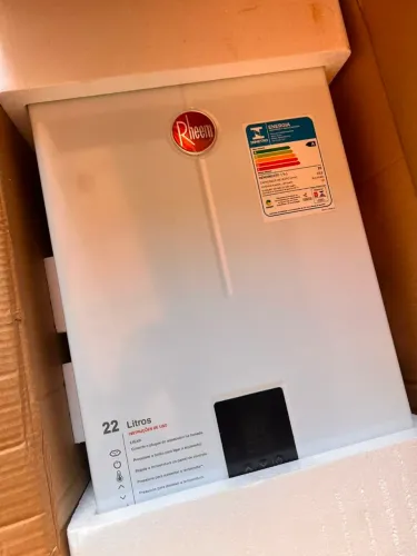 AQUECEDOR A GÁS RHEEM 22 LITROS - MUITO NOVO!
