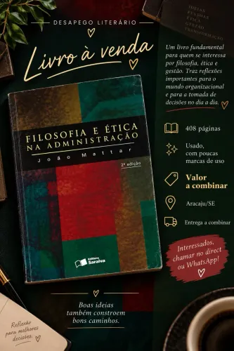 Livro: Filosofia e Ética na Administração 