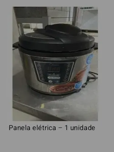 Panela de pressão eletrica