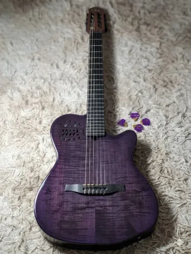 Violão Godin acs purple novo lançamento