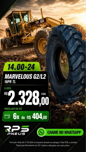 Pneu 14.00-24 (oferta imperdível)