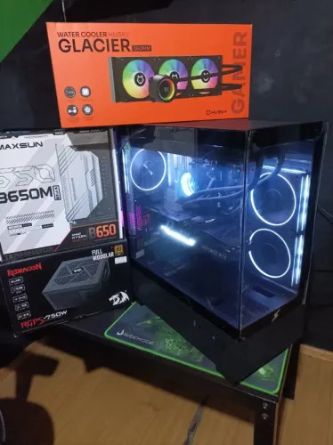 (12x cartão) Pc Gamer Ryzen 7 7800x3d + Rtx 3080 Ti 12gb + 32gb Ddr5