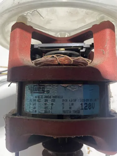 Motor WEG 1/2 CV monofásico E48 0879