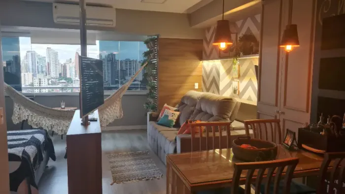 BELO APARTAMENTO MOBILIADO EM BELEM
