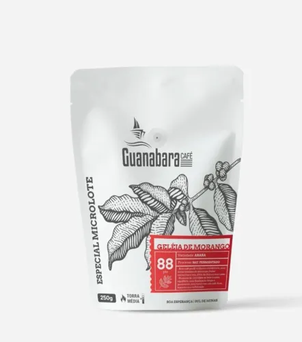 Café Especial Microlote Guanabara Geléia de Morango 250g - Torra Média  