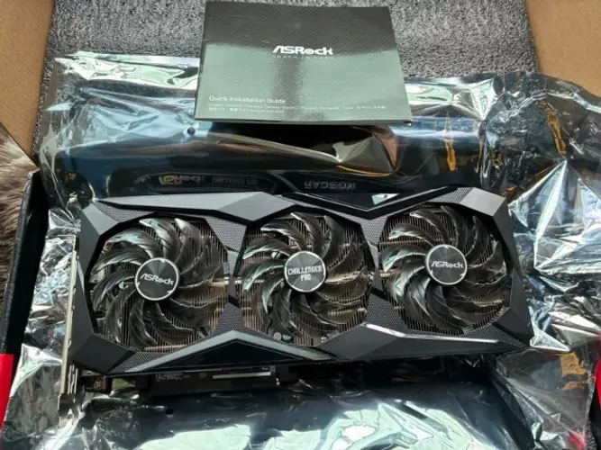Placa de video RX 7600 8gb Asrock NOVA + Garantia de 1 ano